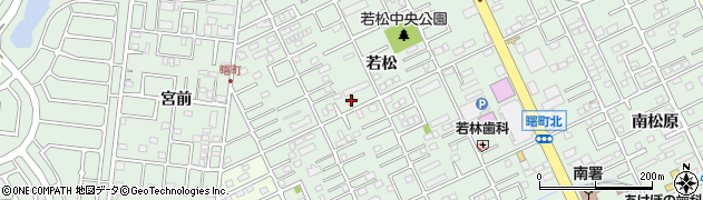 愛知県豊橋市曙町若松66周辺の地図