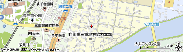 社団法人三重県森林協会周辺の地図