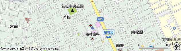 愛知県豊橋市曙町若松123周辺の地図