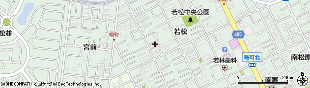 愛知県豊橋市曙町若松49周辺の地図