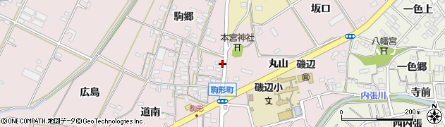 愛知県豊橋市駒形町駒郷149周辺の地図
