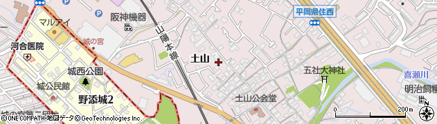 兵庫県加古川市平岡町土山926周辺の地図