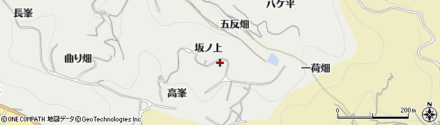 愛知県知多郡南知多町内海坂ノ上周辺の地図