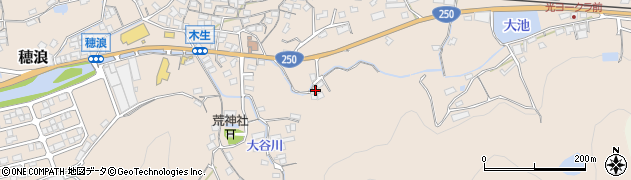 岡山県備前市穂浪1665周辺の地図