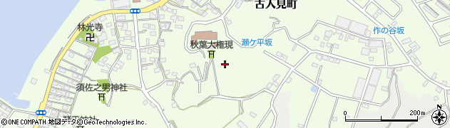 静岡県浜松市西区古人見町周辺の地図