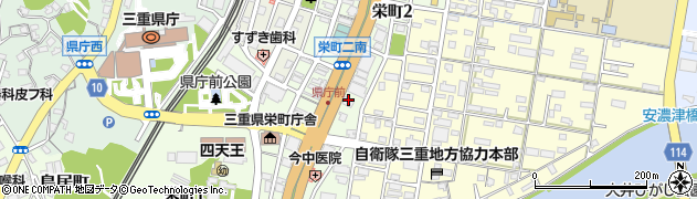 公明党三重県本部周辺の地図