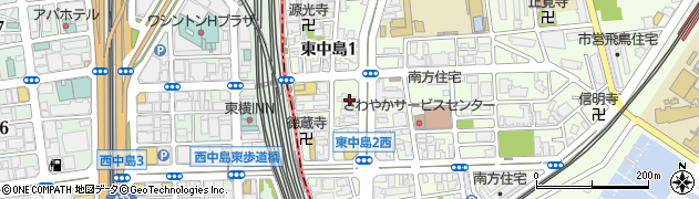 日本リテイルシステム株式会社大阪支店周辺の地図