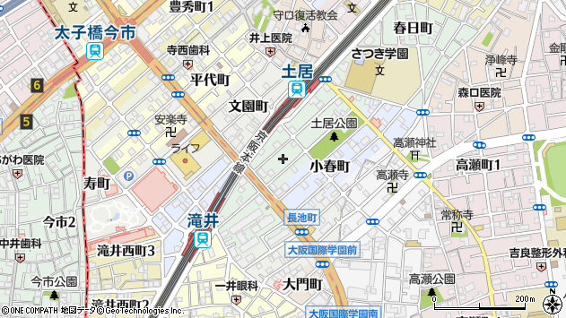 〒570-0066 大阪府守口市梅園町の地図