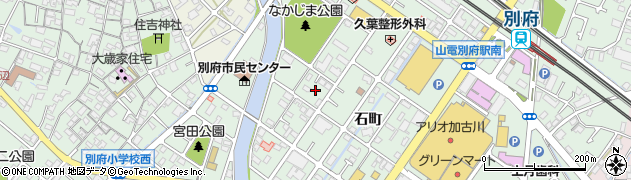 兵庫県加古川市別府町中島町23周辺の地図