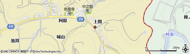 愛知県南知多町（知多郡）山海（土間）周辺の地図