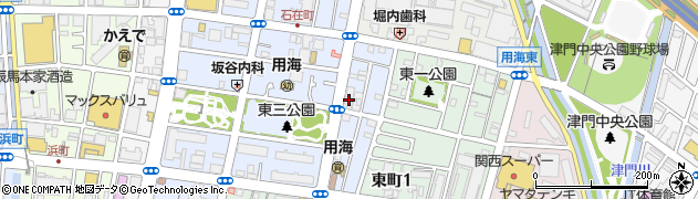 西孝寺周辺の地図