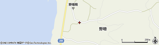 東京都大島町野増73周辺の地図