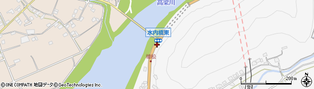 水内橋東周辺の地図