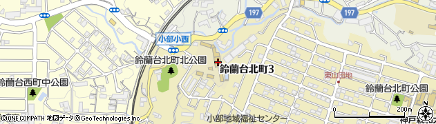 神戸市立小部小学校周辺の地図