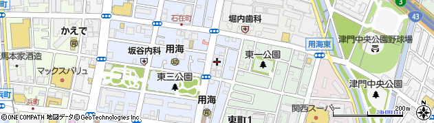 兵庫県西宮市石在町11周辺の地図