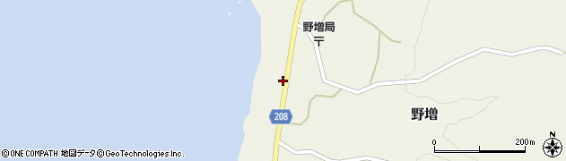 東京都大島町野増28周辺の地図