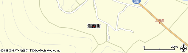 広島県三次市海渡町周辺の地図