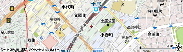 大阪府守口市梅園町7-6周辺の地図