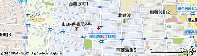 尼崎住宅周辺の地図