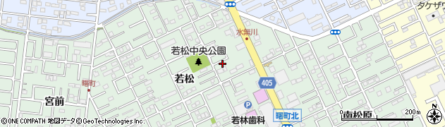 愛知県豊橋市曙町若松89周辺の地図