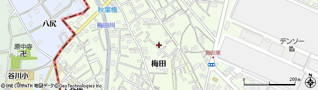 静岡県湖西市梅田558周辺の地図
