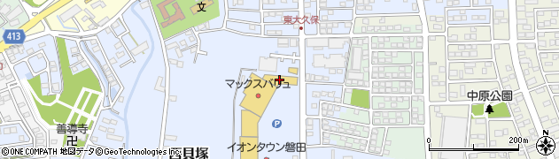 ダイソーイオンタウン磐田店周辺の地図