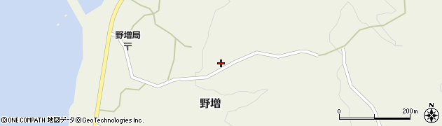 東京都大島町野増159周辺の地図