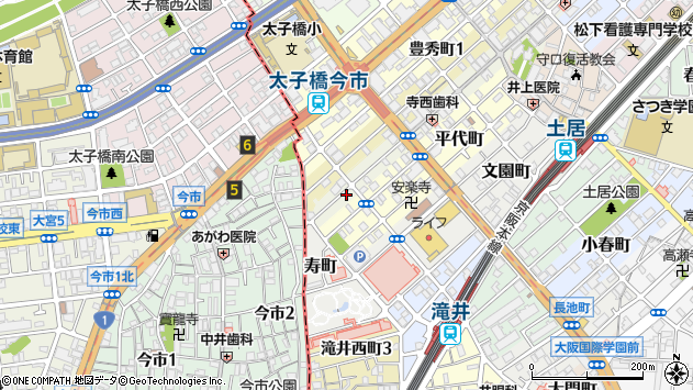 〒570-0079 大阪府守口市金下町の地図