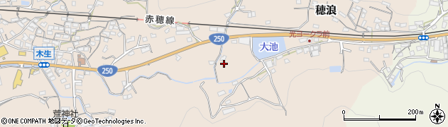 岡山県備前市穂浪1727周辺の地図