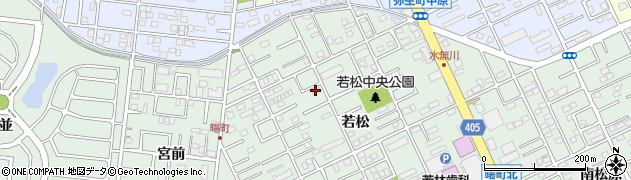 愛知県豊橋市曙町若松59周辺の地図