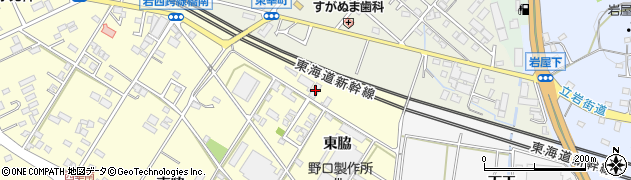 愛知県豊橋市西幸町東脇134周辺の地図