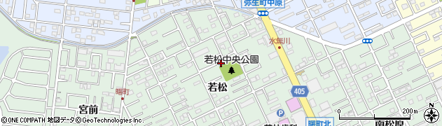 愛知県豊橋市曙町若松81周辺の地図