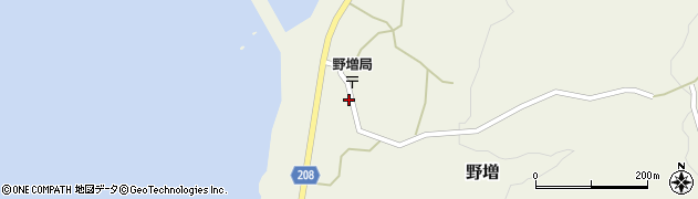 東京都大島町野増49周辺の地図