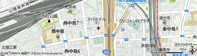 フジミツ株式会社　大阪支店周辺の地図