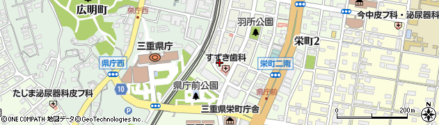 株式会社日水コン三重事務所周辺の地図