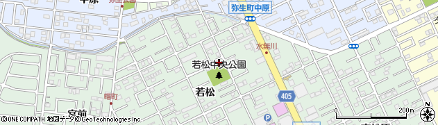 愛知県豊橋市曙町若松80周辺の地図