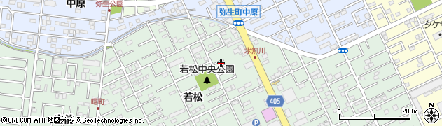 愛知県豊橋市曙町若松92周辺の地図