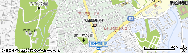 和田整形外科・外科医院周辺の地図