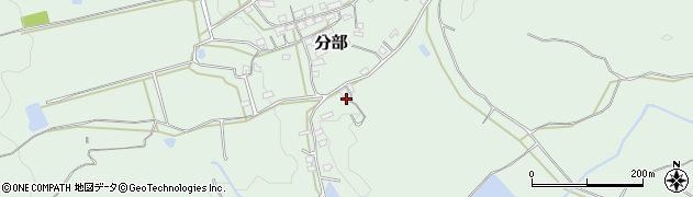 三重県津市分部2143周辺の地図