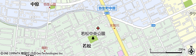 愛知県豊橋市曙町若松93周辺の地図