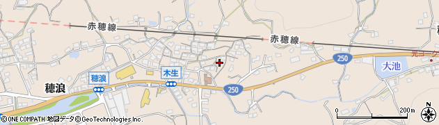 岡山県備前市穂浪1307周辺の地図