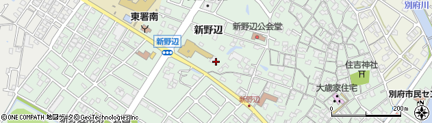 兵庫県加古川市別府町（新野辺）周辺の地図