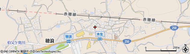 岡山県備前市穂浪1333周辺の地図