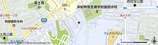 静岡県磐田市西貝塚3573周辺の地図