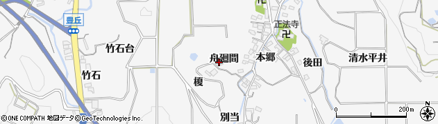愛知県南知多町（知多郡）豊丘（舟廻間）周辺の地図