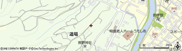 静岡県牧之原市道場周辺の地図