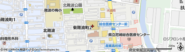 尼崎市立児童福祉施設梅香こどもクラブ周辺の地図