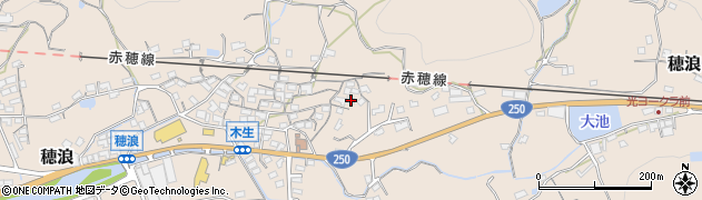 岡山県備前市穂浪1628周辺の地図