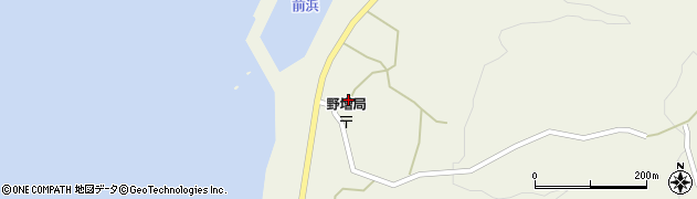 東京都大島町野増191周辺の地図
