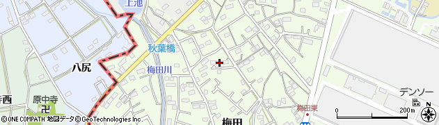 静岡県湖西市梅田366周辺の地図